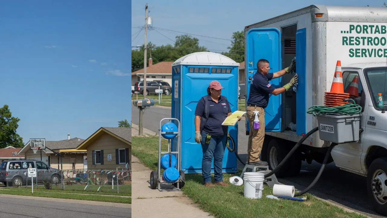 Portable Toilet Rental in Aurora, IN near me